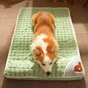 Tapis d'hiver chaud personnalisé pour chiens, <span class=keywords><strong>canapé</strong></span> de luxe pour petits et moyens chiens, lit à carreaux pour chats et chiens, peluches de sommeil amovibles et lavables pour animaux de compagnie - Product Image 3
