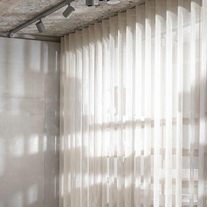 Tùy chỉnh thực hiện Linen Kết cấu vải tuyn rèm cửa hiện đại phong cách sang trọng Voile vải rèm phòng ngủ độc quyền trang trí - Product Image 1