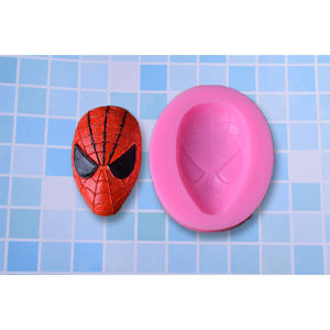 Tendencia silicona Fondant <span class=keywords><strong>Superman</strong></span> Anime imagen molde pastel decoración herramienta para arcilla polimérica Chocolate Cupcakes y dulces - Product Image 5
