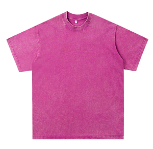 Camiseta Vintage para Hombre, Estilo Desgastado, Versátil y de Gran Peso - Product Image 2