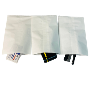 Sacs en papier biodégradables jetables produits en série pour vêtements/chaussures surface en relief transparente impression de stratification en gros - Product Image 3