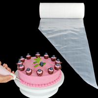 Sacs de glaçage jetables de pâtisserie de LDPE de catégorie comestible de 21 pouces sur des petits pains pour la confiserie