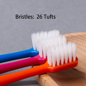 Cepillo de dientes para bebé, cerdas suaves de nailon, colorido, para uso doméstico infantil - Product Image 2
