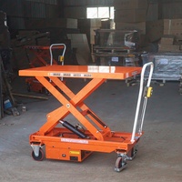 Chariot élévateur électrique à ciseaux simple, table élévatrice mobile électrique, 300 kg, ES30