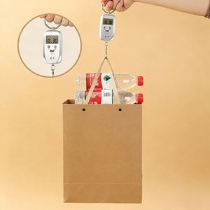 Custom Logo Eco-Friendly Biodegradable Luxury Kraft Paper Bag Twisted String Handle Ribbon for Promotion Supermarket Exhibition - Product Image 2