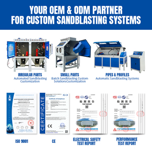 Sandblasting Machine Sandblaster Cabinet for Metal Glass Stone Aluminum Dry Blast Cleaning <strong>Equipment</strong> - Product Image 5