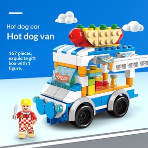 ของเล่นขายส่ง Nexus ชุดตัวต่อบล็อก 3 มิติ 8 in 1 สำหรับเด็ก ชุดตัวต่อบล็อกมินิซิตี้ วิวถนน - Product Image 2