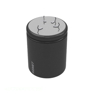Manufacturer Channel ALC70E471DC350 Through Hole CAP ALUM 470UF 20% 350V SNAP TH 470 uF Capacitor - Product Image 1