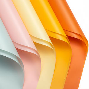 Papel de regalo de flores impermeable Ouya monocromático al por mayor papel de Han Feng de color sólido diseño floral con envío gratis - Product Image 3