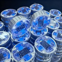Reflector de Carretera LED Solar Impermeable IP68, Reflectores de Pavimento LED, Ojos de Gato, Reflector Solar para Carretera