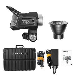Yongnuo professionnel Audio Led vidéo lumière Ynray100 120w 2700-6500k Cob Bowens Mount App contrôle pour <span class=keywords><strong>Facebook</strong></span> Tiktok - Product Image 6