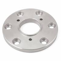 Plaque à bride en aluminium 6061 usinée CNC sur mesure avec trous de fixation percés avec précision pour pièces d'équipements de machines industrielles