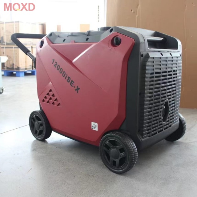 Hot Sale 10KW Silent Gasoline Generator Single Phase 50Hz Electric Start Full Safety Protection for Home Camping Backup Power