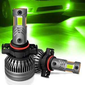 70W Haute Puissance H1 Double Tube Cuivre LED Phare Voiture Vert/Citron Vert Antibrouillard 12V Nouveau 6000K Montage Universel - Product Image 2