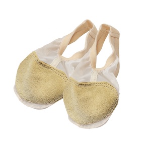 Scarpe da donna con suola completa Yoga danza piedi mutande con pelle lirica in rete per bambini calze da ballo per bambini HA02095 - Product Image 3