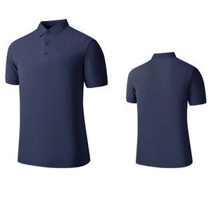 เสื้อโปโลมีปกแขนสั้นสำหรับทำงานเป็นกลุ่มเสื้อยืดปักลายระบายอากาศได้ดีแห้งเร็วฤดูร้อนสวมใส่สบายบางแฟชัน - Product Image 6