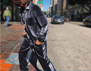 <span class=keywords><strong>Camicia</strong></span> da <span class=keywords><strong>uomo</strong></span> lunga in flanella di flanella Casual stile personalizzato stile nazionale ricamato a maniche lunghe - Product Image 4