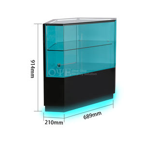 Vetrina Espositiva in Legno con Vetro a Tutta Vista da 6 Piedi per Negozi di Articoli per Fumatori, Vendita all'Ingrosso del Produttore - Product Image 6