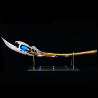 2025 populaire Loki Laufeysion Chitauri Cosplay baguette 118cm 3.3kg jouet épée avec décoration de Base éclairée