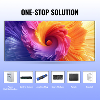 Pantalla LED para Interiores GOB/COB de 640*480 mm, P4, P3, P2.5, P2, P1.86, a Todo Color, para Publicidad, Animación, Video Wall, Escenarios y Ascensores