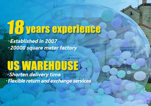 Carpa de Jardín Transparente Inflable WINSUN para Fiestas Infantiles y Campamentos, Resistente al Agua y al Fuego, Tamaño Personalizado - Product Image 5