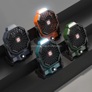 Có thể sạc lại cắm trại <span class=keywords><strong>fan</strong></span> hâm mộ với pin lithium di động ngoài trời Quạt làm mát cho lều khẩn cấp USB <span class=keywords><strong>fan</strong></span> hâm mộ và ánh sáng - Product Image 2