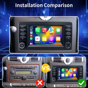 Smart Android Eight-Core Car Navigation <b>System</b> GPS 6GB RAM USB Connection MP5 Player Large Dashboard Radio CarPlay Mercedes Benz - Product Image 4