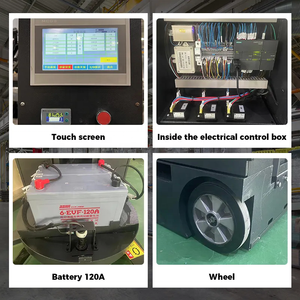 Kho tự động thông minh xách tay robot căng máy bao bì Robot Pallet wrapper cho ngành công nghiệp hóa chất dệt may - Product Image 5