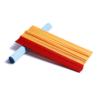 Bâtonnets diffuseurs en fibre colorés de 3 mm x 20 cm, bâtonnets synthétiques absorbants les parfums, mèches pour diffuseur de parfum en fibre