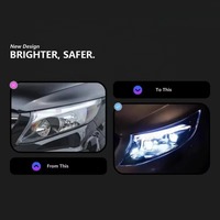 Phare de remplacement pour Mercedes-Benz Vito W447 2016-2023, lentille de projecteur DRL, phare dynamique, accessoires de modification et de mise à niveau