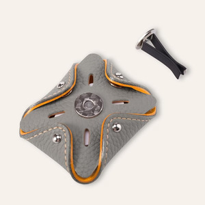 Premium leather <b>car</b> air freshener box, decorative leather <b>diffuser</b> clip for <b>car</b> air vents, and air freshener ornament. - Product Image 3