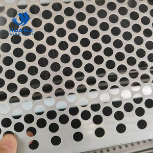 Tôle perforée galvanisée à trous ronds pour la ventilation des ventilateurs industriels et les protections de sécurité - Product Image 3