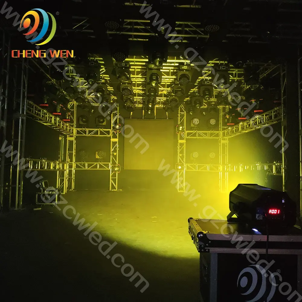 Luzes do estúdio do estágio vídeo Fresnel holofotes led zoom 200w cob led par luz teatro branco quente Branco frio Fresnel luz