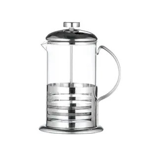 Gaufrier à café en acier inoxydable Borosilicate, 350ml/600ml, Portable, en verre, presse française, offre spéciale, livraison gratuite