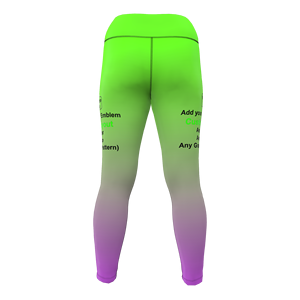 HIRBGOD Legging d'athlétisme pour femme Legging femme personnalisable Taille Logo couleur Les graphiques sont disponibles - Product Image 4