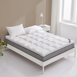 <span class=keywords><strong>Surmatelas</strong></span> matelassé en polyester/coton imperméable et rafraîchissant, surdimensionné, pour lit Queen ou Twin, pour hôtel ou usage domestique - Product Image 4