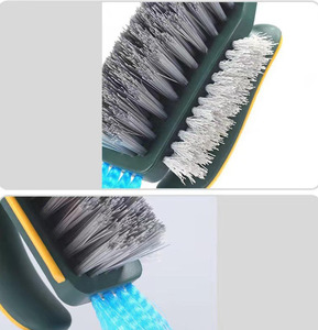 Brosse de nettoyage multifonctionnelle en plastique 2025 pour coins et fentes de salle de bain, brosse de nettoyage de toilettes - Product Image 3