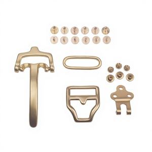 लिट्टन घुड़सवार बेल्ट बकसुआ पीतल चमड़े के नक्काशीदार दार दार बेल्ट सामान - Product Image 1