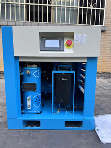 Oferta especial Liquidación 7,5 kW Compresor de <span class=keywords><strong>aire</strong></span> de tornillo Instalación comercial Nuevo 15kw 220V/380V para tanque de bomba rotativa natural - Product Image 2