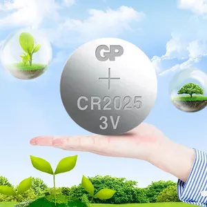 ขายส่งแบตเตอรี่หลัก GP เซลล์ปุ่มเหรียญ3V CR2032 CR2025 CR2016 CR1632 CR1620 CR1616แบตเตอรี่
