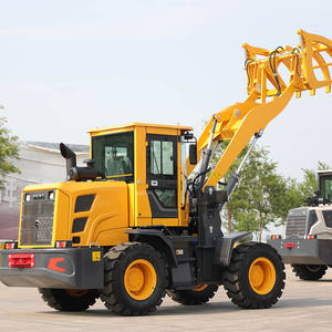 Pompa Motor Backhoe pemuat roda Mini kualitas tinggi 800kg 1500kg 2000kg pemuat depan - Product Image 2
