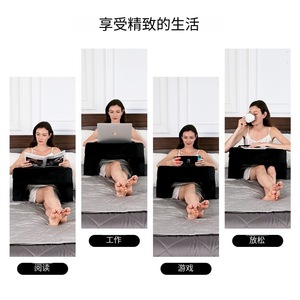 Multi Functional Reading Pillow Memory Foam Ergonomic Support For <b>Bed</b> <b>Sofa</b> Rest - Product Image 4