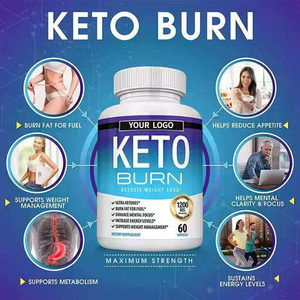 Potente Dieta Keto Burn, 60 Cápsulas de Cetonas, Píldoras Super Quemagrasas con Suplemento Adelgazante de Cetosis - Product Image 4