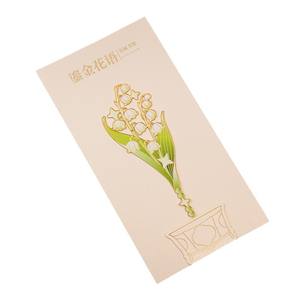 Personalizado Marcador Floral Banhado A Ouro Marcador Laser Cut <span class=keywords><strong>Metal</strong></span> para Mulheres Favores Do Casamento Presente Atacado Em Massa OEM/ODM - Product Image 5