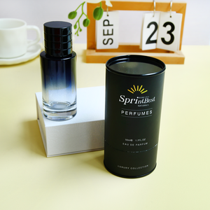 Impression personnalisée Huiles essentielles cosmétiques de luxe pour les soins de la peau Eyeliner Boîte d'emballage en tube de papier rond en carton - Product Image 5