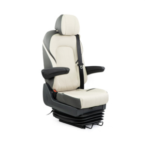 Asiento de Suspensión Neumática de Lujo Ajustable de Alta Resistencia YSR 714-1P para Conductor de Autobús o Vehículo Comercial - Product Image 4