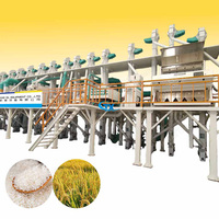 Vente chaude : Moulin à riz automatique complet moderne de haute qualité 50 TPD, machine de décorticage de riz, à vendre