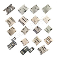 Connecteur de carte Denentech Micro SIM H1.50 en laiton plaqué or 7 broches femelle MS150-T1130-01 pour PCB 12V 2A