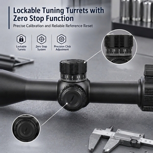 กล้องเล็งยุทธวิธี TYPHON 3-18x50 FFP ED Glass อลูมิเนียมอัลลอยด์  แบบ First Focal Plane กันน้ำ กันกระแทก เคลือบสารป้องกันแสงสะท้อนแบบมัลติโค้ทเต็มรูปแบบ - Product Image 5