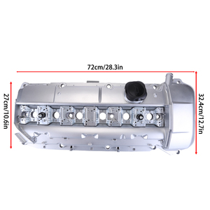 Tapa de Válvulas de Aluminio al por Mayor con Sello 11121437395 Compatible con <span class=keywords><strong>BMW</strong></span> E39 E46 E53 525i 325i X5 Z3 M52 M54, Piezas de Automóvil - Product Image 6